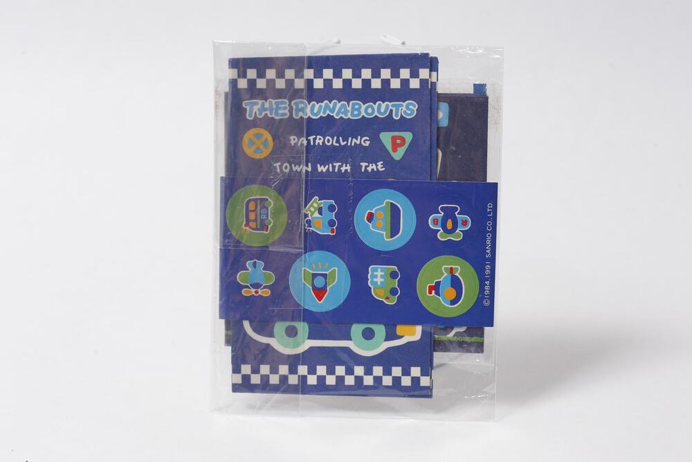 1990s Sanrio Japan The Runabouts Sticker Sheets Transportation ~ 260930-WH 404